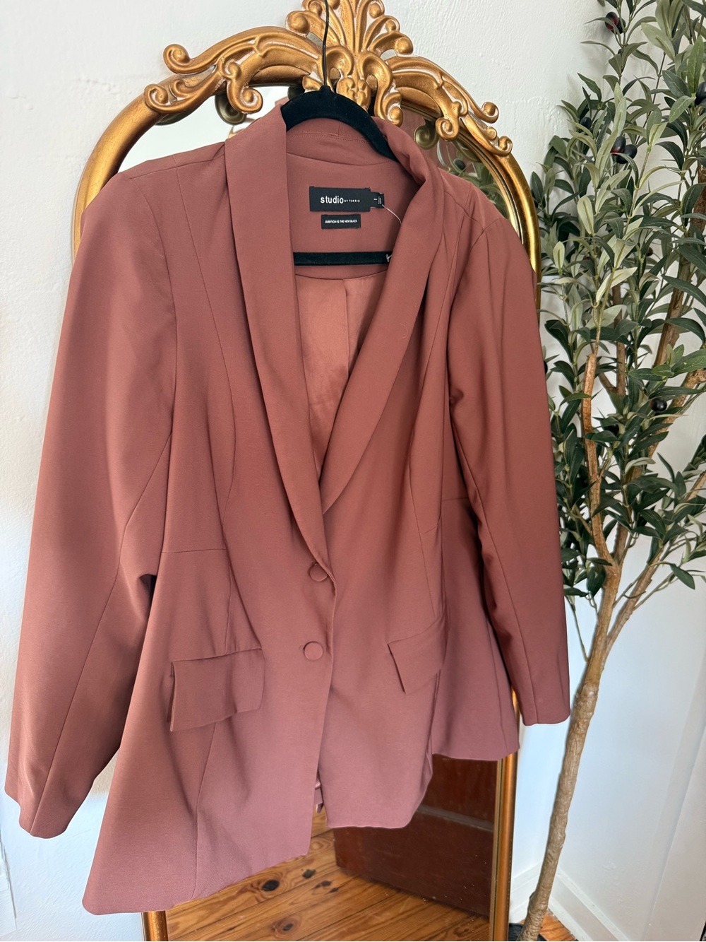 torrid Brown Blazer Jacket